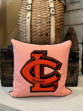 Load image into Gallery viewer, "CL" Varsity Letter Pillow
