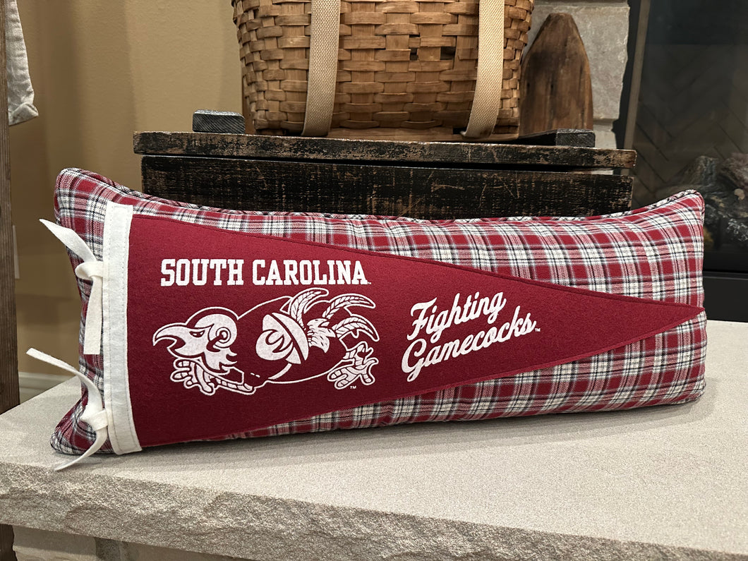 South Carolina Pennant Pillow
