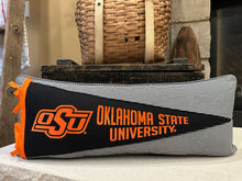 Load image into Gallery viewer, Oklahoma State Pennant Pillow
