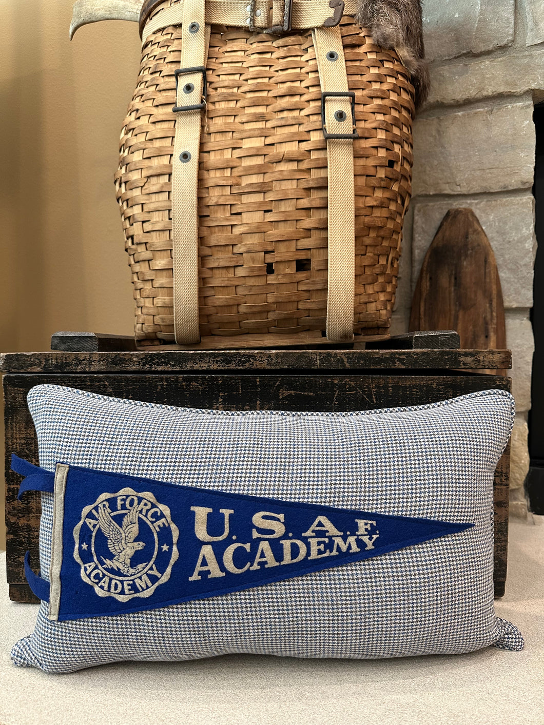 US Air Force Pennant Pillow