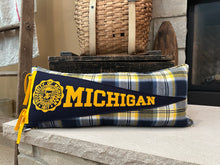 Load image into Gallery viewer, Michigan Pennant Pillow
