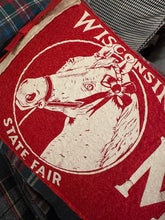 Load image into Gallery viewer, State Fair Milwaukee Pennant Pillow

