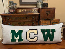Load image into Gallery viewer, "MCW" pillow 1
