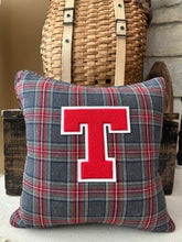 Load image into Gallery viewer, "T" Varsity Letter Pillow
