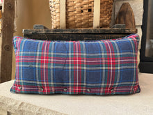 Load image into Gallery viewer, Eagle River Vintage Pennant w Feathers Pillow
