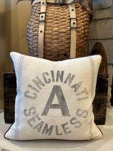 Load image into Gallery viewer, Cincinnati Seamless Grainsack pillow
