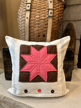 Load image into Gallery viewer, Fulton Grain sack with quilt square
