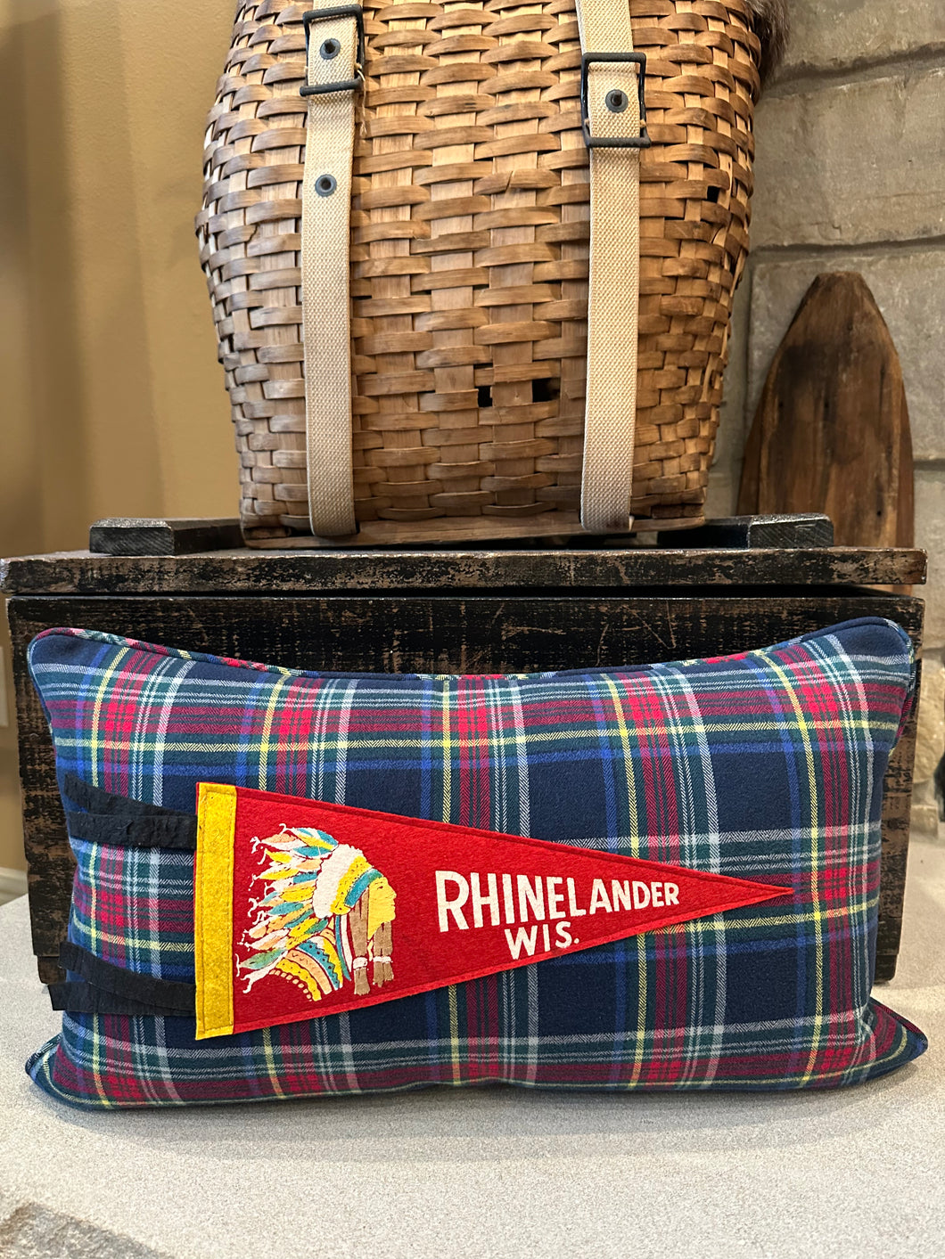 Rhinelander Vintage Pennant