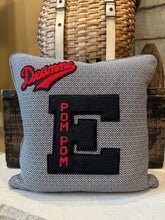 Load image into Gallery viewer, E Deanne - Vintage Varsity Letter Pillow
