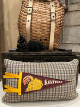 Load image into Gallery viewer, Kentucky Vintage Pennant Pillow
