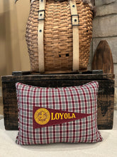 Load image into Gallery viewer, Loyola Pennant Pillow
