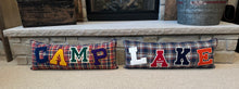 Load image into Gallery viewer, "LAKE" Varsity Letter Pillow
