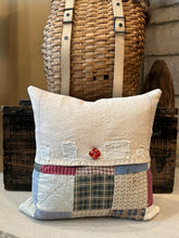 Load image into Gallery viewer, Bemis Grain sack with quilt square piece
