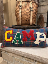 Load image into Gallery viewer, CAMP Letter Pillow
