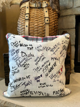 Load image into Gallery viewer, T-shirt on Flannel pillow
