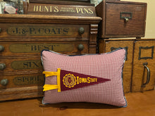 Load image into Gallery viewer, Vintage Iowa State Pennant Pillow
