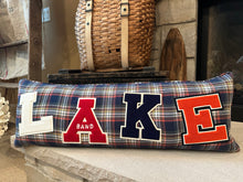 Load image into Gallery viewer, "LAKE" Varsity Letter Pillow
