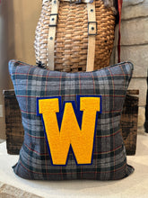 Load image into Gallery viewer, "W" Varsity Letter Pillow
