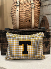 Load image into Gallery viewer, Vintage Varsity Letter T Pillow

