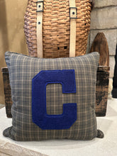 Load image into Gallery viewer, "C" Varsity Letter Pillow
