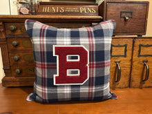 Load image into Gallery viewer, "B" Varsity Letter Pillow
