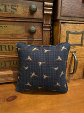 Load image into Gallery viewer, Thrifted pheasant shirt pillow
