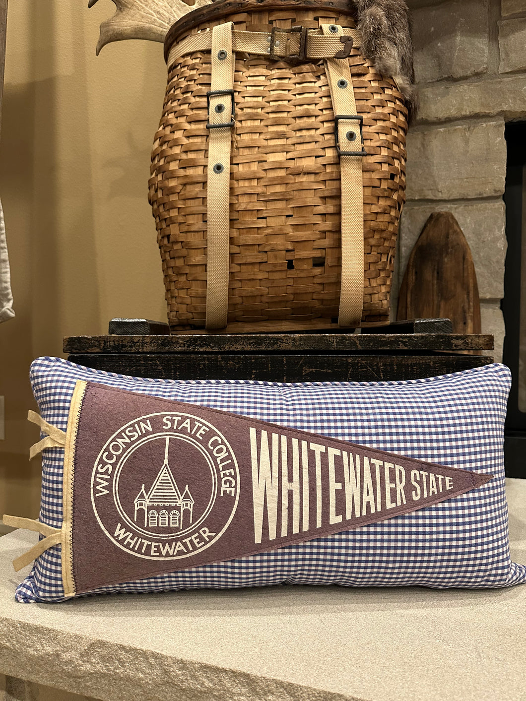 Whitewater Pennant Pillow
