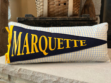 Load image into Gallery viewer, Marquette Pennant Pillow
