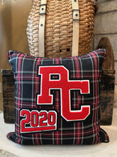 Load image into Gallery viewer, "PC" Varsity Letter Pillow
