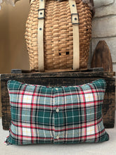 Load image into Gallery viewer, Grain sack, 4 plaid trees
