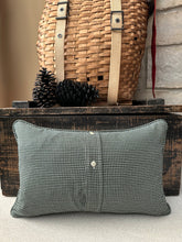 Load image into Gallery viewer, Grain sack, shirt back with blue/green tree (2)

