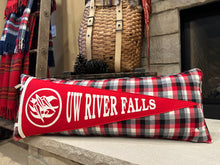 Load image into Gallery viewer, UW River Falls Pennant Pillow
