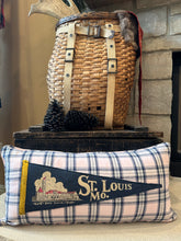 Load image into Gallery viewer, St Louis Vintage Pennant Pillow
