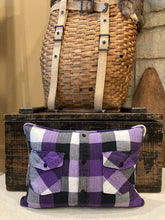 Load image into Gallery viewer, TCU Vintage Pennant Pillow
