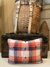Load image into Gallery viewer, UofI Vintage Pennant Pillow
