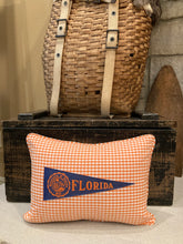 Load image into Gallery viewer, University of Florida Vintage Pennant Pillow

