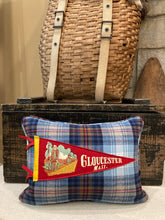 Load image into Gallery viewer, Gloucester Vintage Pennant Pillow
