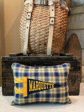 Load image into Gallery viewer, Marquette Vintage Pennant Pillow
