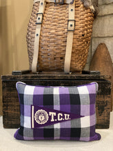 Load image into Gallery viewer, TCU Vintage Pennant Pillow
