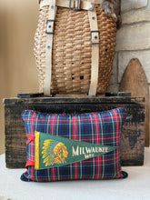 Load image into Gallery viewer, "Milwaukee" Vintage Pennant Pillow
