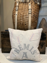 Load image into Gallery viewer, "Mini Hearts" Grainsack Pillow
