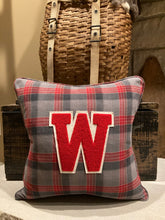 Load image into Gallery viewer, "W" Letter Pillow
