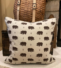 Load image into Gallery viewer, Woolrich Bear shirt Pillow

