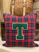 Load image into Gallery viewer, "T" Varsity Letter Pillow
