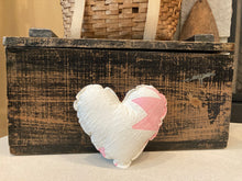 Load image into Gallery viewer, Small Pink Quilt Heart
