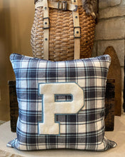Load image into Gallery viewer, "P" Varsity Letter Pillow
