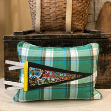 Load image into Gallery viewer, Wisconsin Pennant Pillow
