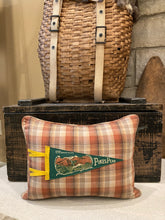 Load image into Gallery viewer, Pikes Peak Vintage Pennant Pillow Thrifted shirt
