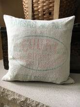 Load image into Gallery viewer, &quot;Kansas Alfalfa&quot; Grainsack Pillow

