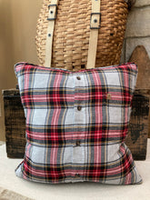 Load image into Gallery viewer, &quot;A&quot; Varsity Letter Pillow Thrifted shirt

